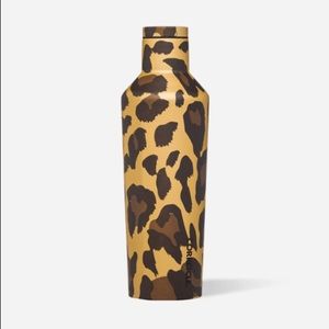 Corkcicle leopard canteen / water bottle